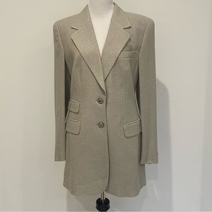 Escada Double Breasted Blazer